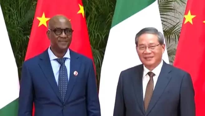 Chinese Premier Meets Nigerian House Speaker Tajudeen Abbas in Shanghai