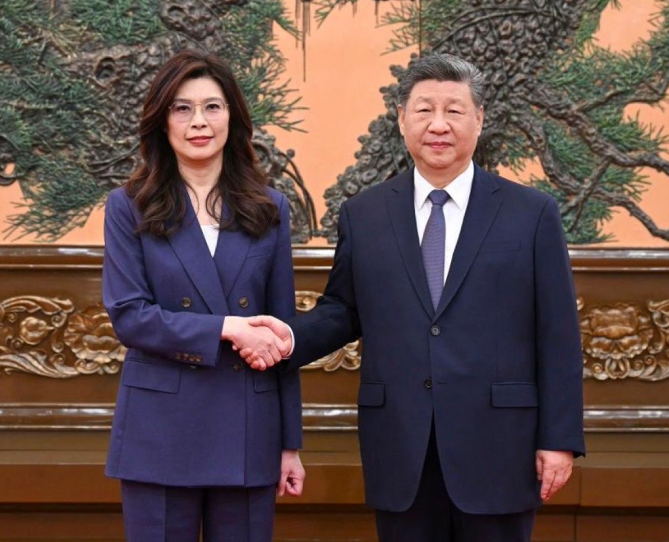 Xi Voices Confidence on Taiwan Reunification During Meeting With Opposition Leader in Beijing