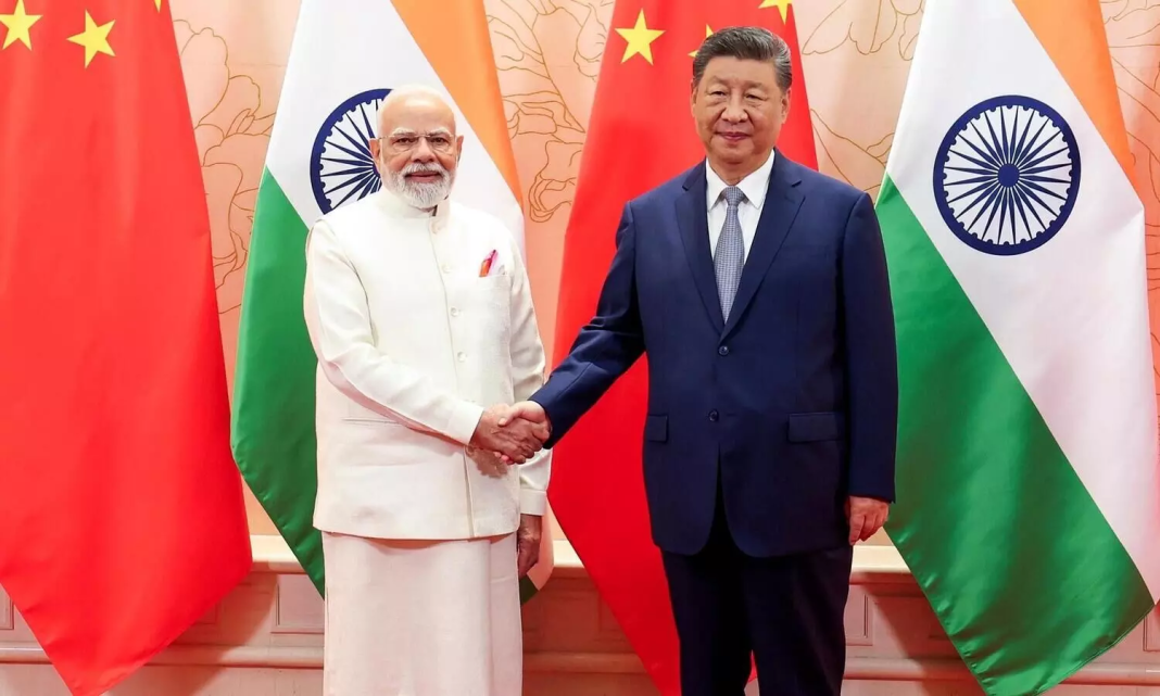 Seven Years, One Handshake: Xi Arrives in India for Important BRICS Talks