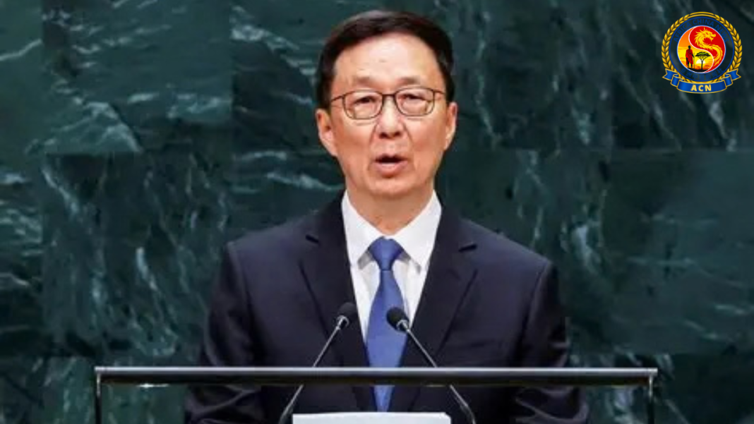 CHINA REAFFIRMS SOVEREIGNTY, MULTILATERALISM IN UN ADDRESS
