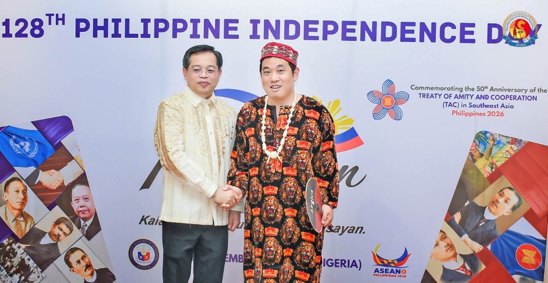 ACCBCF (ACN) CHAIRMAN ENGAGES PHILIPPINE ENVOY ON BOOSTING DIPLOMACY AND FRIENDSHIP