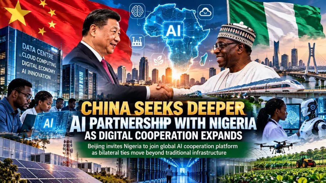 CHINA SEEKS DEEPER AI PARTNERSHIP WITH NIGERIA AS DIGITAL COOPERATION EXPANDS